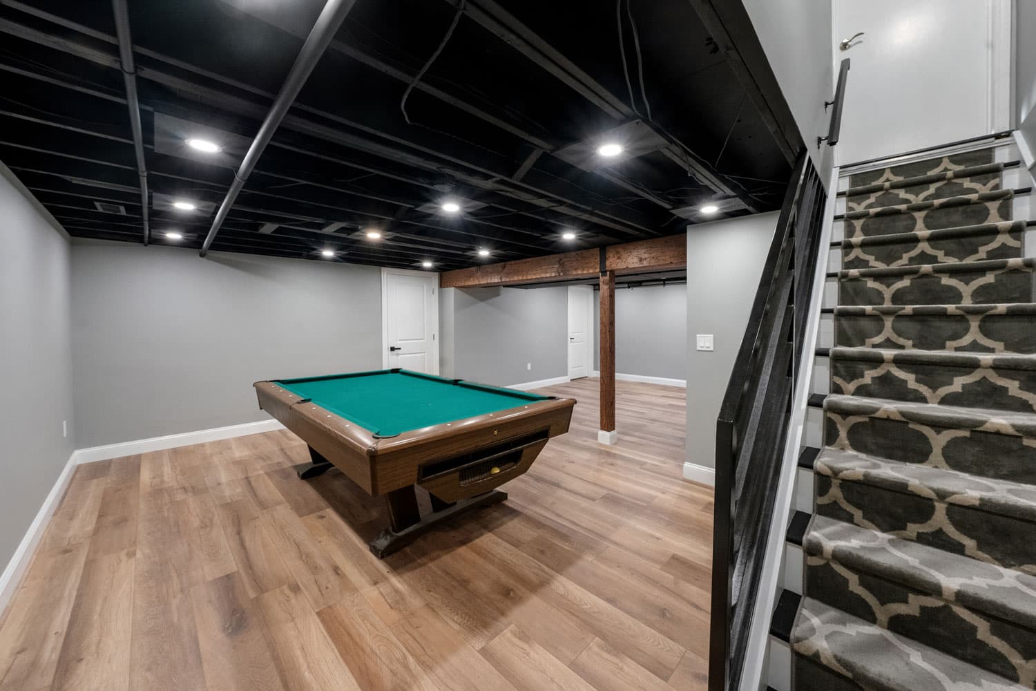 Basements, after