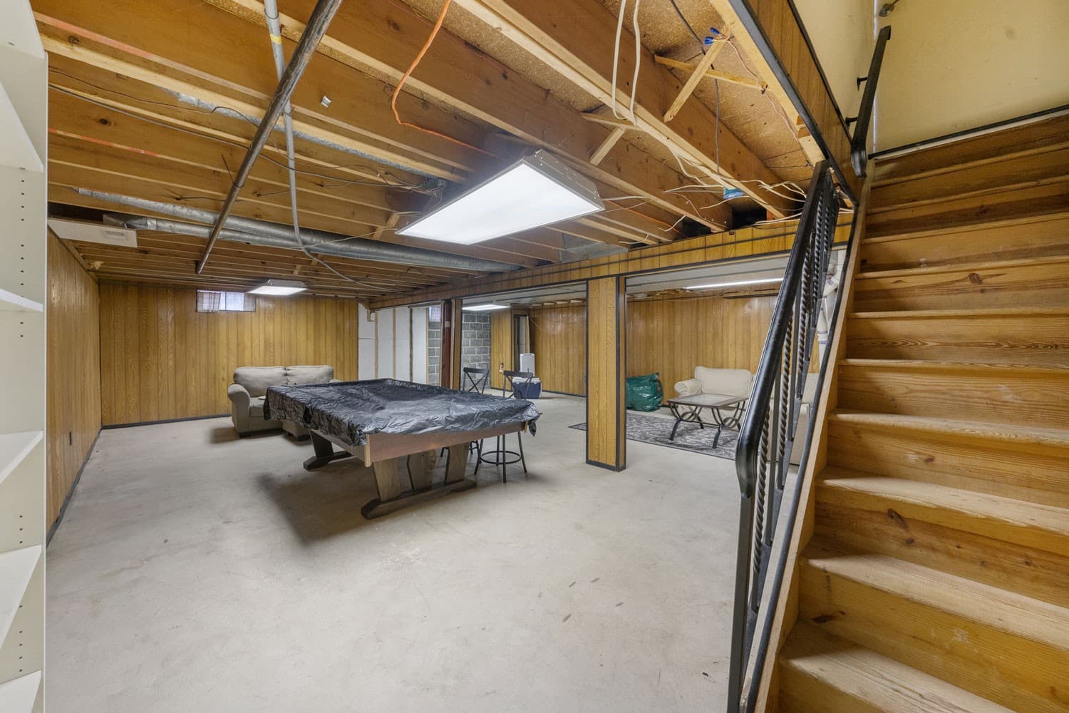 Basements, before