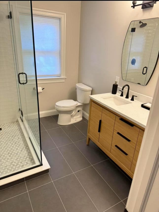 Bathrooms, after
