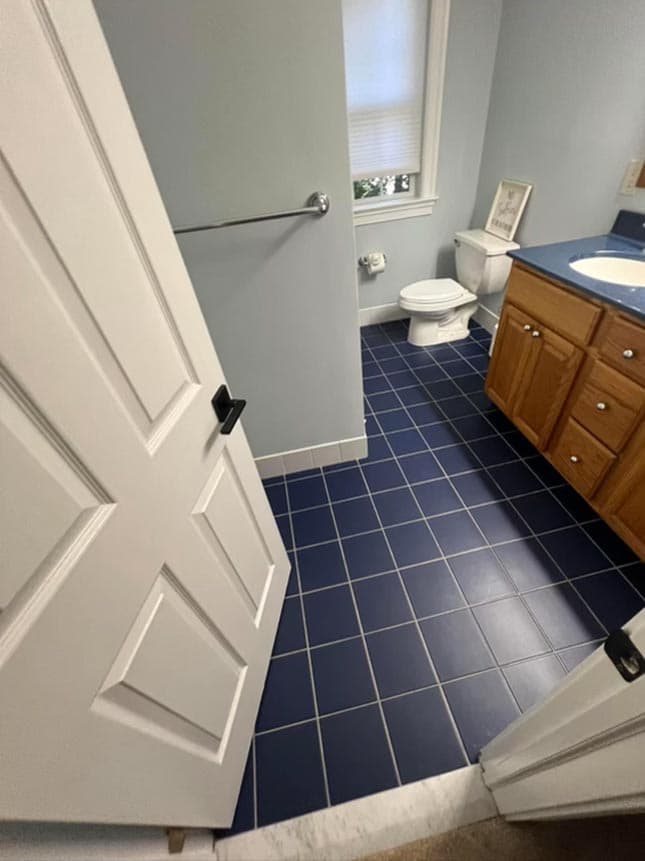 Bathrooms, before