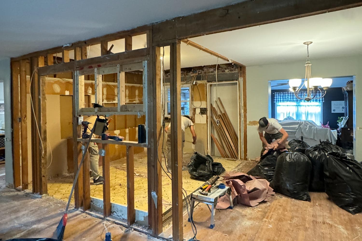 Kitchens, before